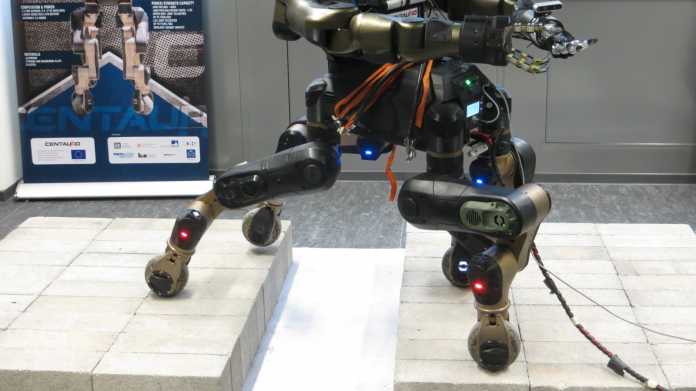 Roboter Centauro: Ein Vierbeiner mit Allradantrieb